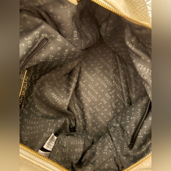 2/$30 Olivia + Joy Large Color-block Shoulder Bag Gold Hardware Removeable Strap - Picture 9 of 16